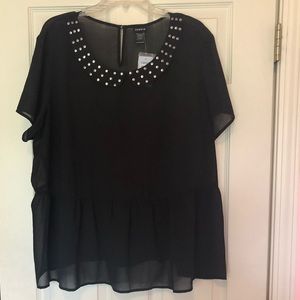 NWT TORRID Black Top